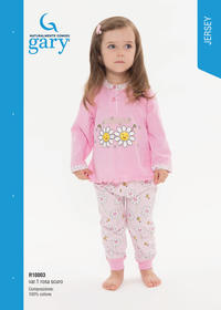 BABY GIRL PAJAMAS L/S R10003 Tellini S.r.l. Wholesale Clothing